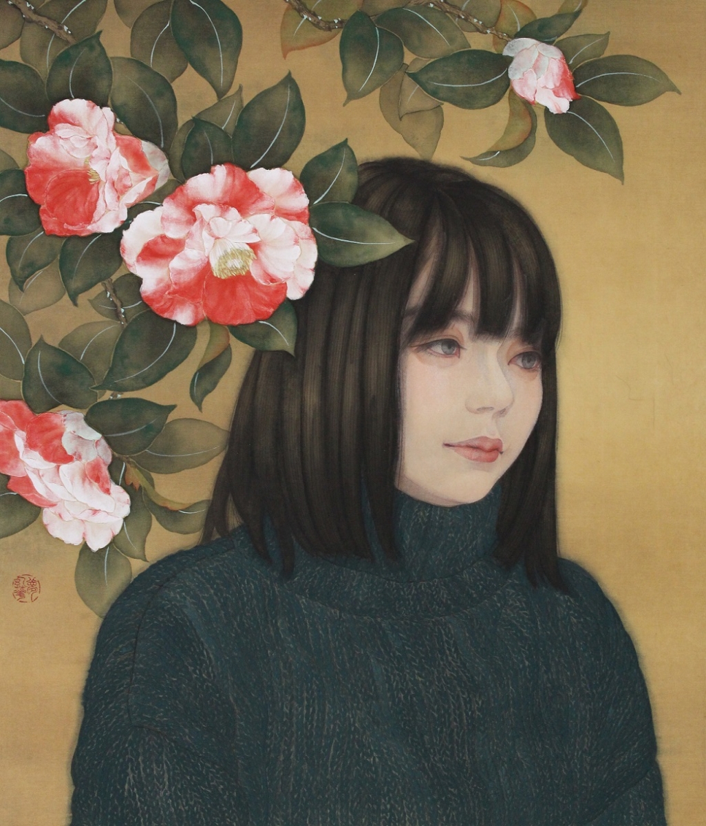 透明感に満ちた絵を描く、澄んだ瞳の日本画家－田口由花 - ミトグラフ