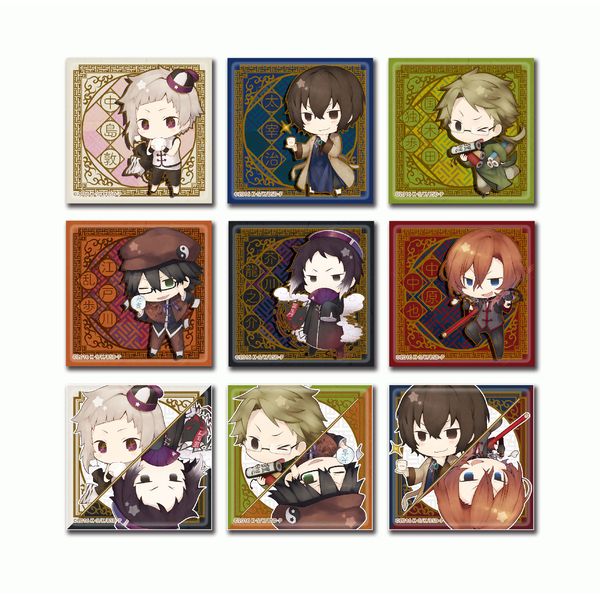 アパレル: 文豪ストレイドッグス トレーディングスクエア缶バッジ