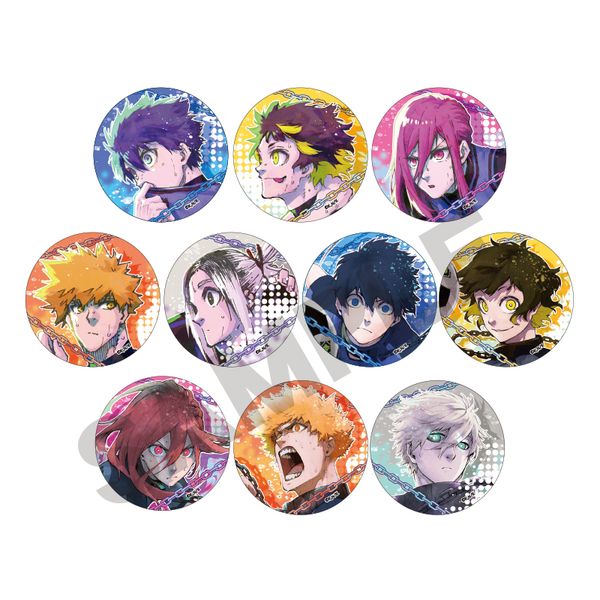 アパレル: ブルーロック トレーディング缶バッジ カラー 【1BOX