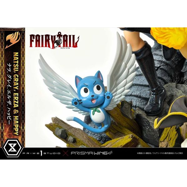FAIRY TAIL Bfull フィギュア ナツ ハッピー FAIRY TAIL x Bfull