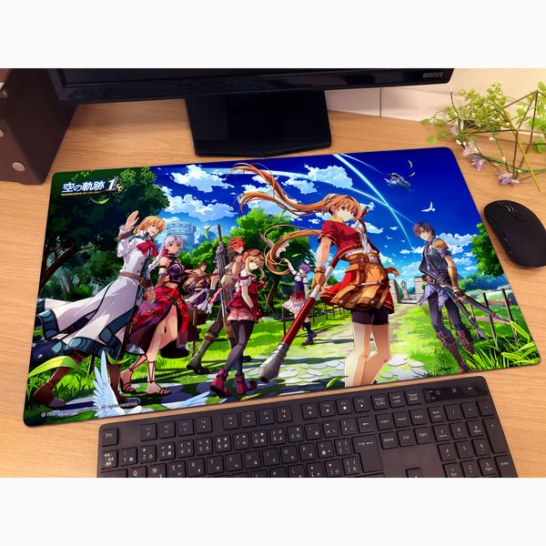グッズ: 英雄伝説 空の軌跡 the 1st ラバーマット 軌跡のはじまる場所