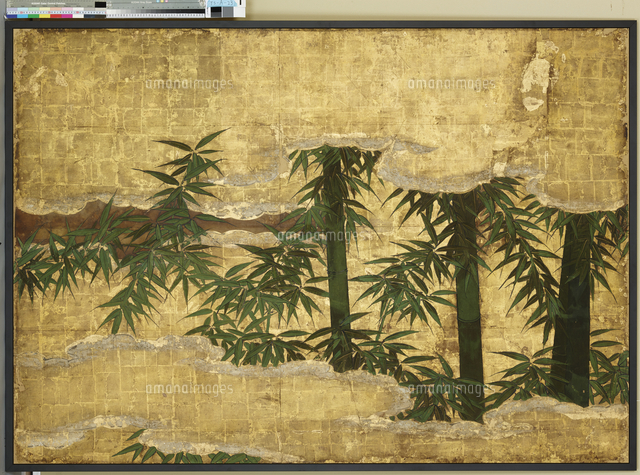 竹林群虎図[20061000446]の写真・イラスト素材｜アマナイメージズ