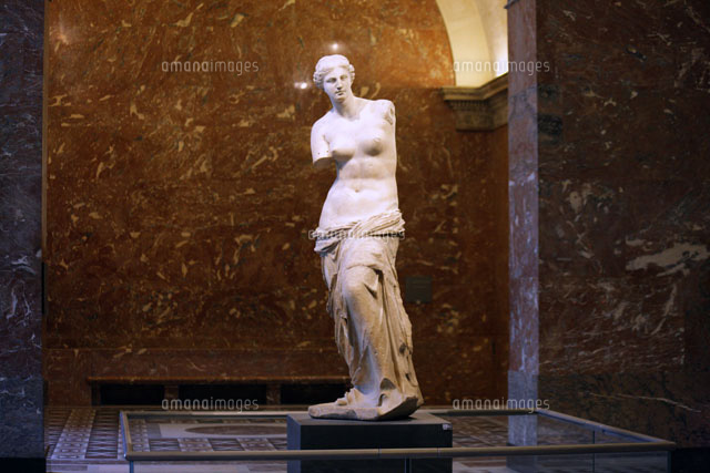 ルーブル美術館 ミロのヴィーナス[01765092351]の写真・イラスト素材