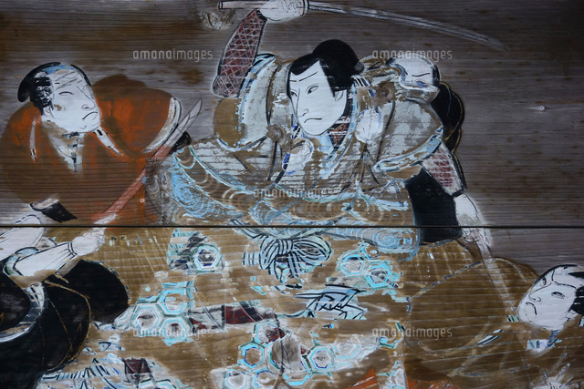 江戸時代の奉納絵馬[10131025944]の写真・イラスト素材｜アマナイメージズ