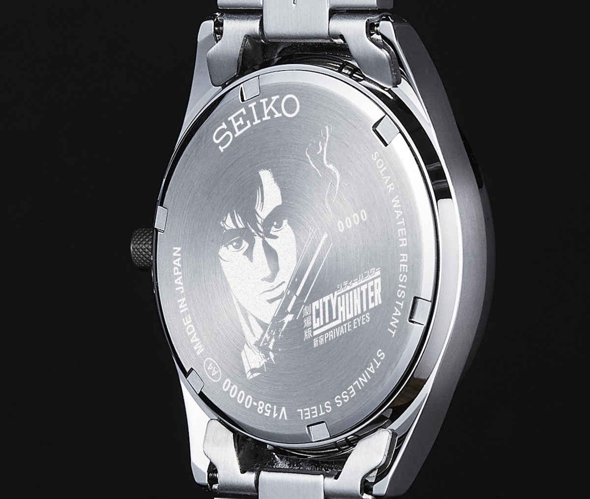 シティハンターのトリビア満載！SEIKO製だから品質も折り紙付き