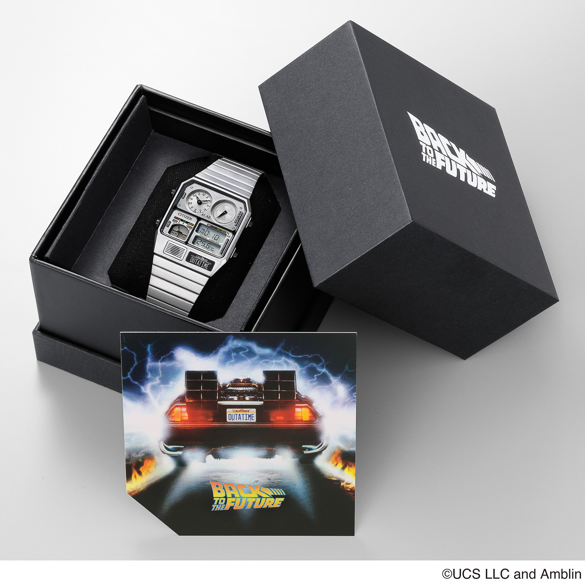 シチズン「アナデジテンプ」にジョーズ、E.T.、ジュラシック・パーク