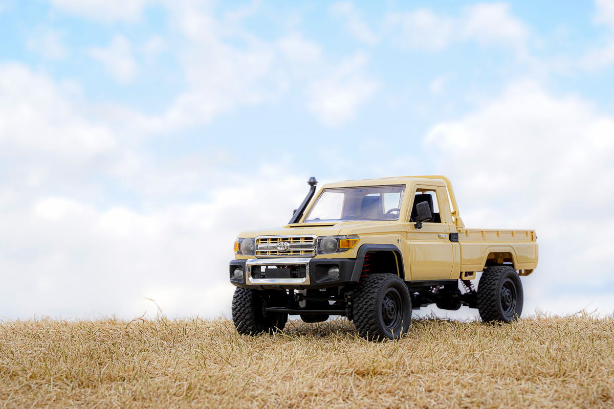 トヨタ ランドクルーザー79」が1/12スケールのラジコンになった！飾っ