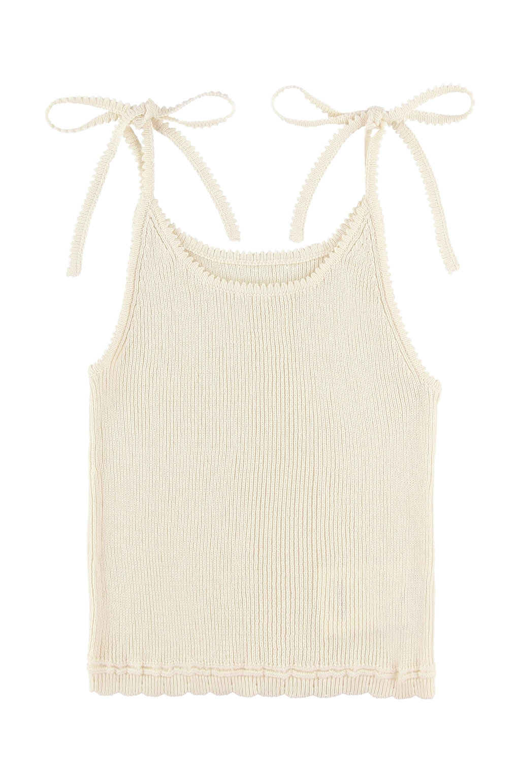 Ribbon Knit Camisole | ALEXIA STAM
