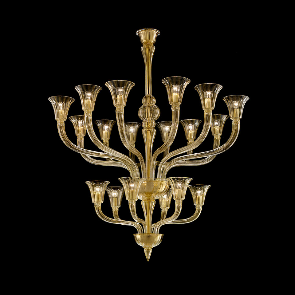Degas | Murano blown glass chandeliers | Barovier&Toso