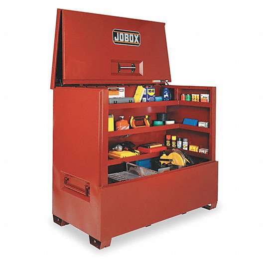 CRESCENT JOBOX, 34 5/8 in W x 35 1/2 in D x 63 in H, 85.7 cu ft