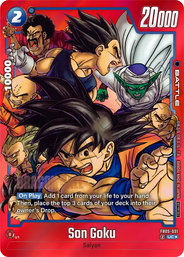 FB05-053 Son Goku Dragon Ball Super Card Game Fusion World Card