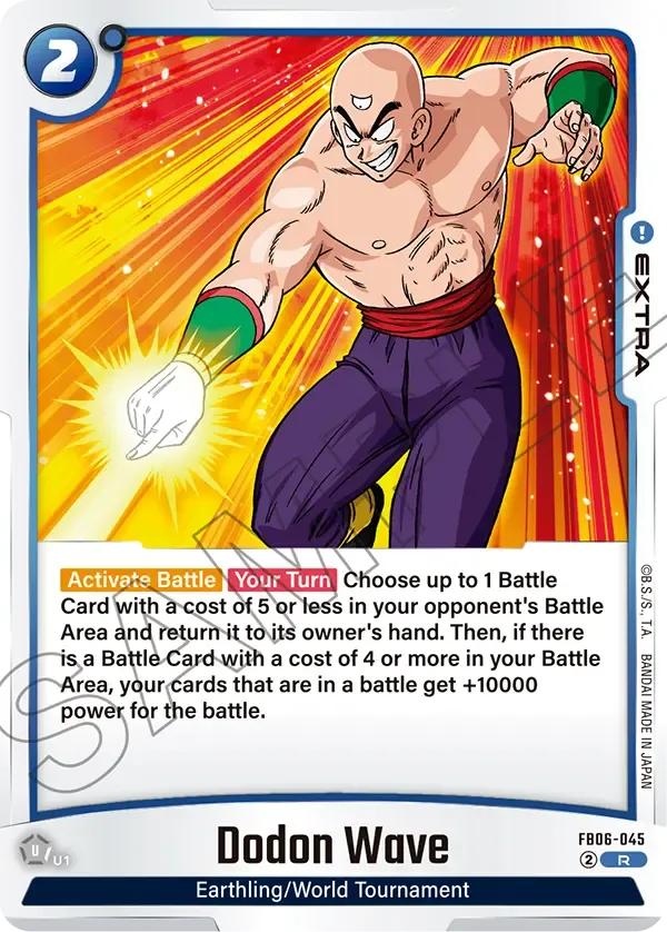FB06-045 Dodon Wave Dragon Ball Super Card Game Fusion World Card