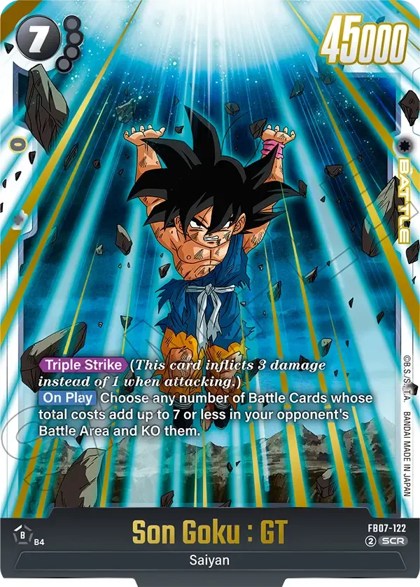 FB07-122 Son Goku : GT Dragon Ball Super Card Game Fusion World