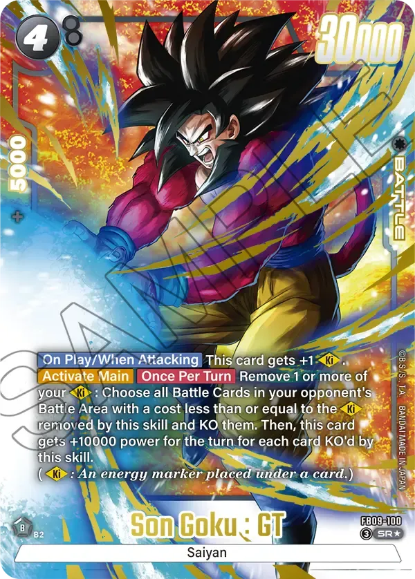 FB04-109 Son Goku : GT Dragon Ball Super Card Game Fusion World