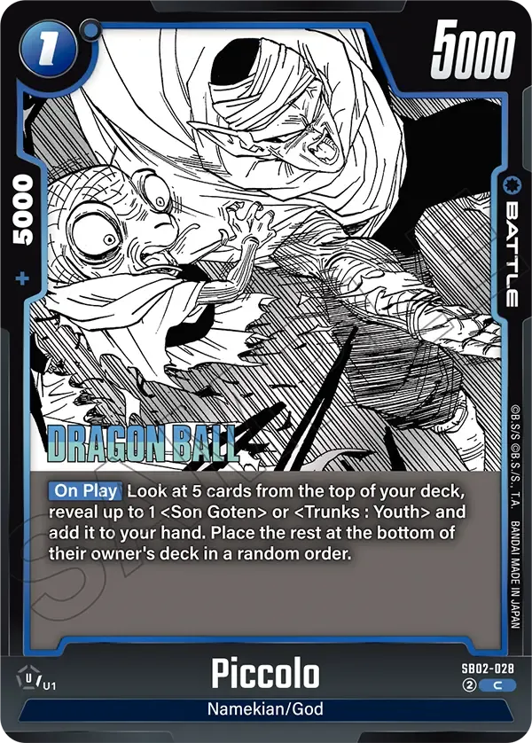 FB03-044 Piccolo Dragon Ball Super Card Game Fusion World Card