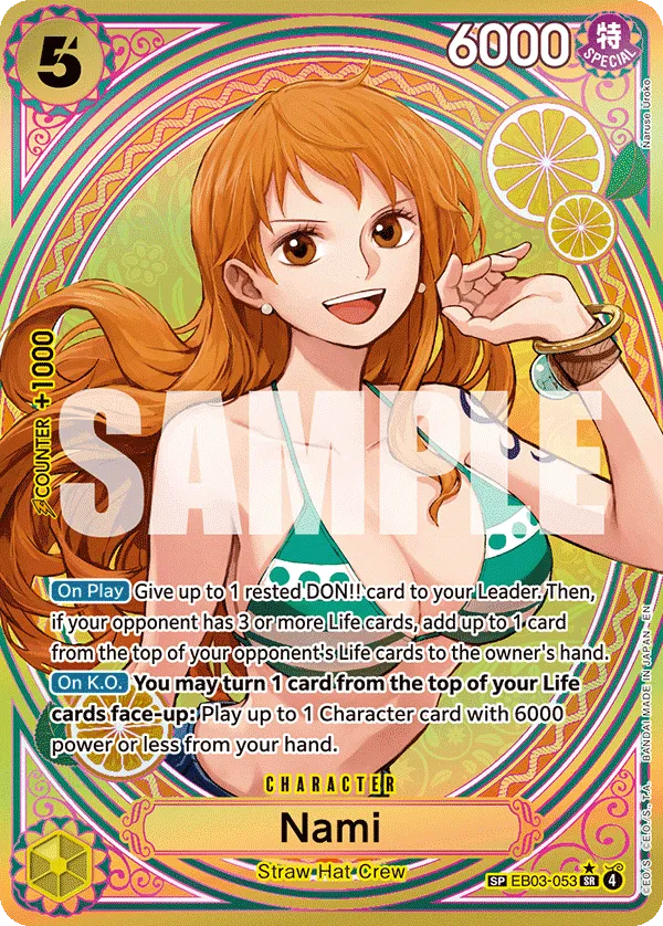 OP15-086 Nami One Piece Card Game Card | One Piece Card Game