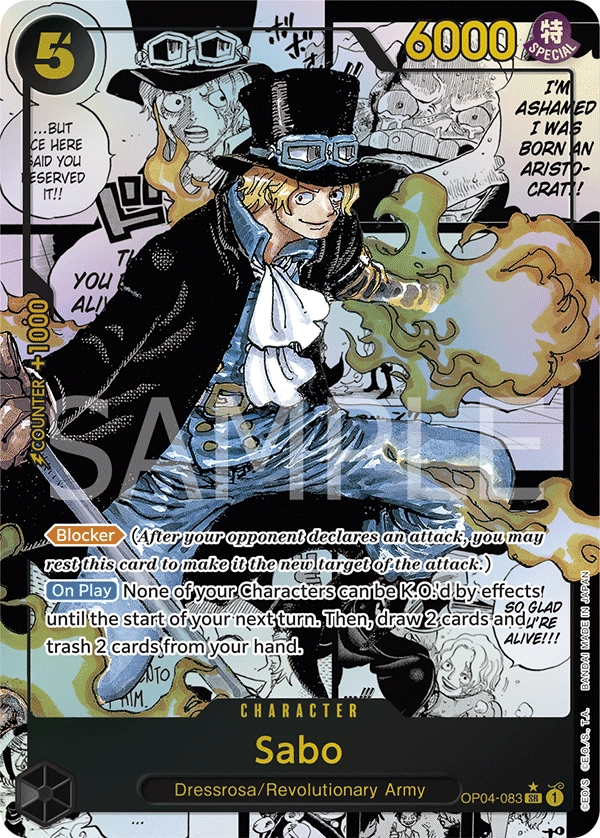 PRB02-014 Sabo One Piece Card Game Card | One Piece Card Game