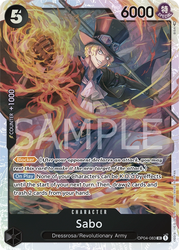 PRB02-014 Sabo One Piece Card Game Card | One Piece Card Game
