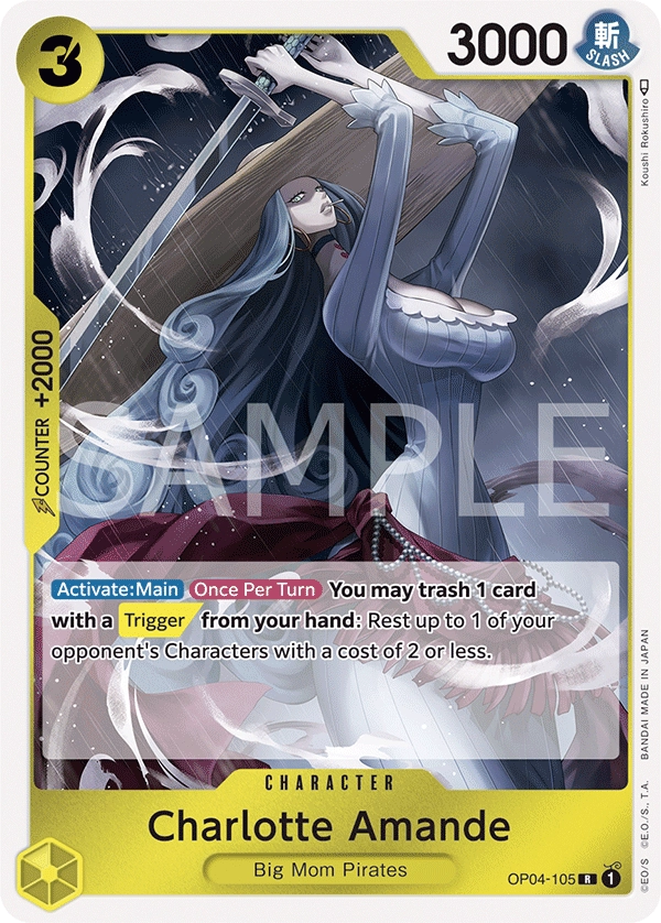 OP04-105 Charlotte Amande One Piece Card Game Card | One Piece