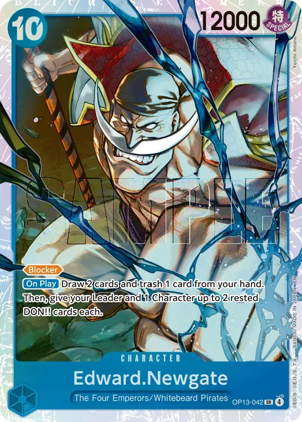 OP13-042 Edward.Newgate One Piece Card Game Card | One Piece Card Game