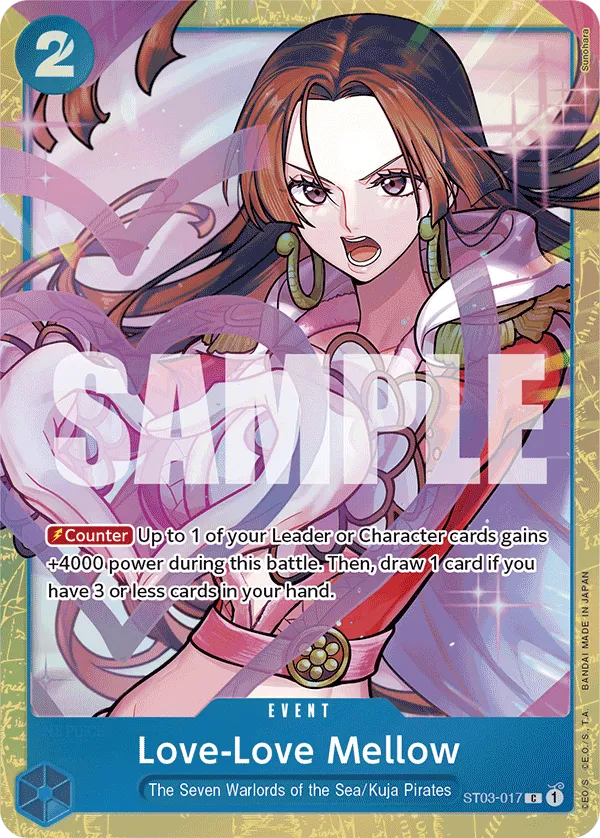 ST03-017_p2 メロメロ甘風 One Piece Card Game Card | One Piece Card