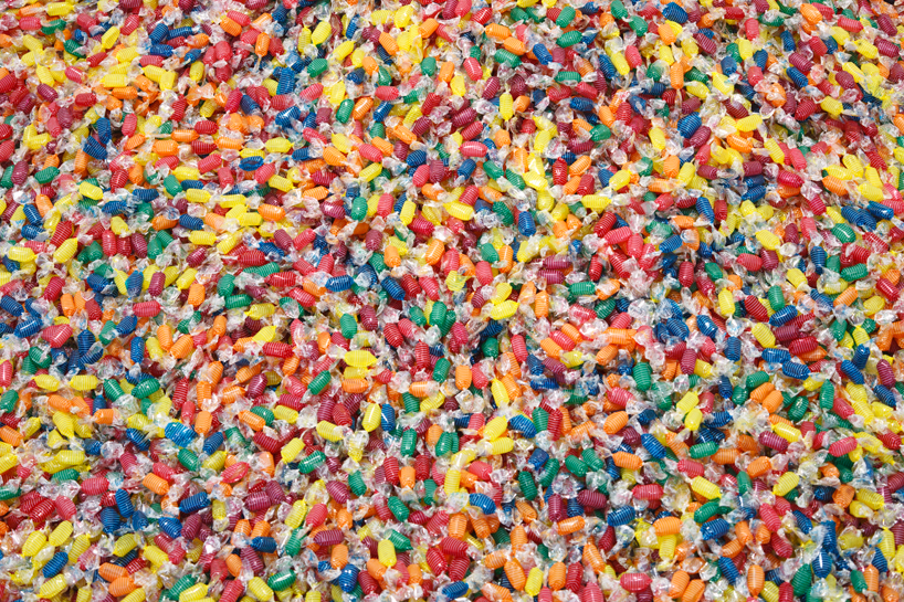 damien hirst and felix gonzalez-torres celebrate candy