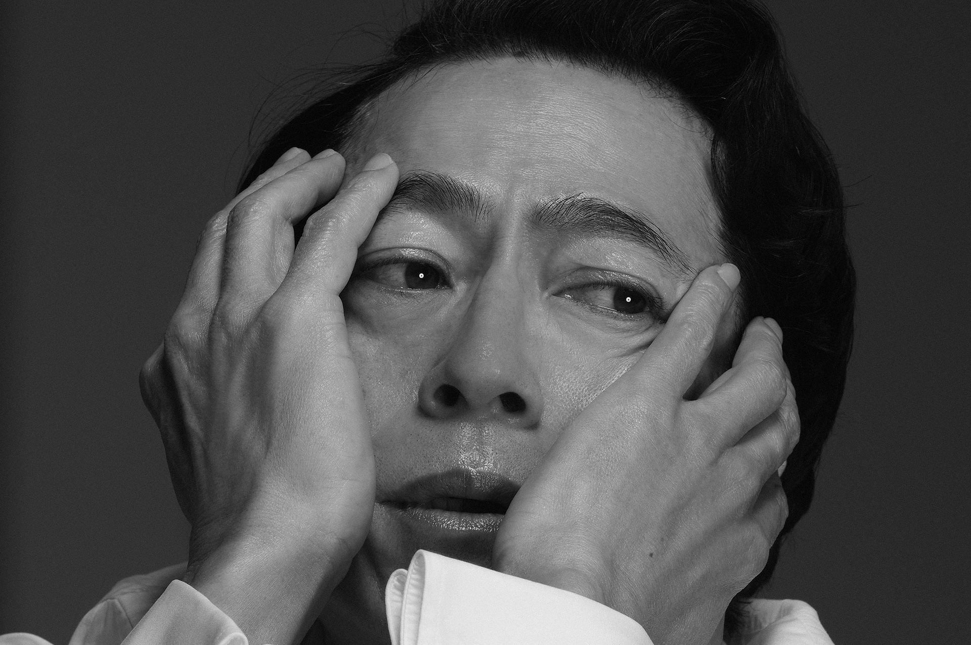 僕は自分では何も決めていません。行動はしたけどね」アンダー