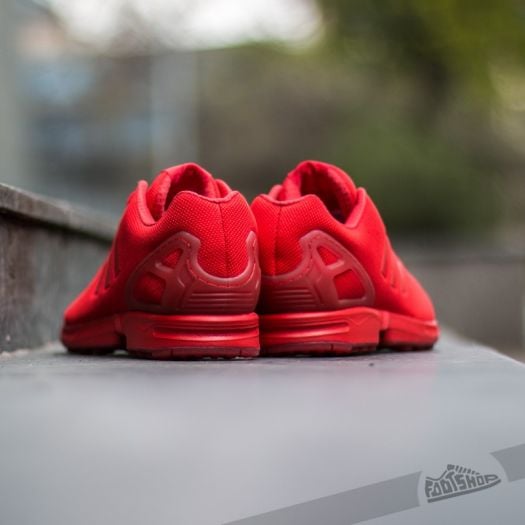 Men's shoes adidas ZX Flux Red/ Red/ Red (AQ3098) | Footshop