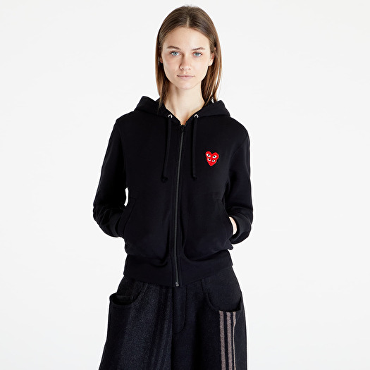 Hoodies and sweatshirts Comme des Garçons PLAY Double Heart Zip
