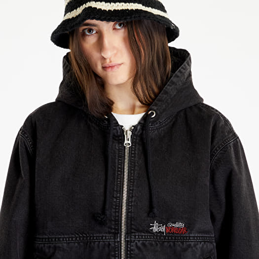 Jackets Stüssy Double Dye Work Jacket UNISEX Black (115689 black
