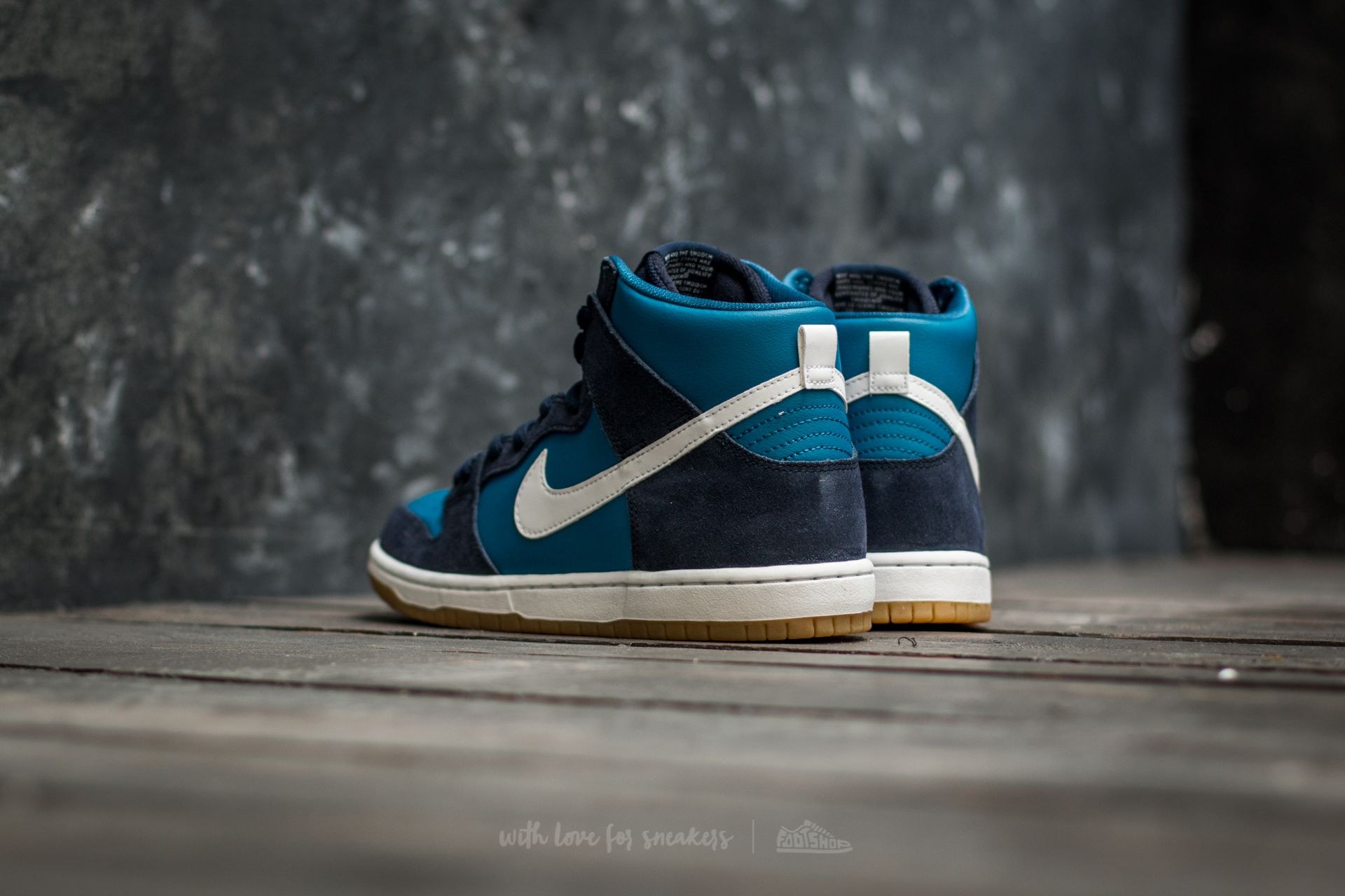 Men's shoes Nike SB Zoom Dunk High Pro Obsidian/ White-Industrial