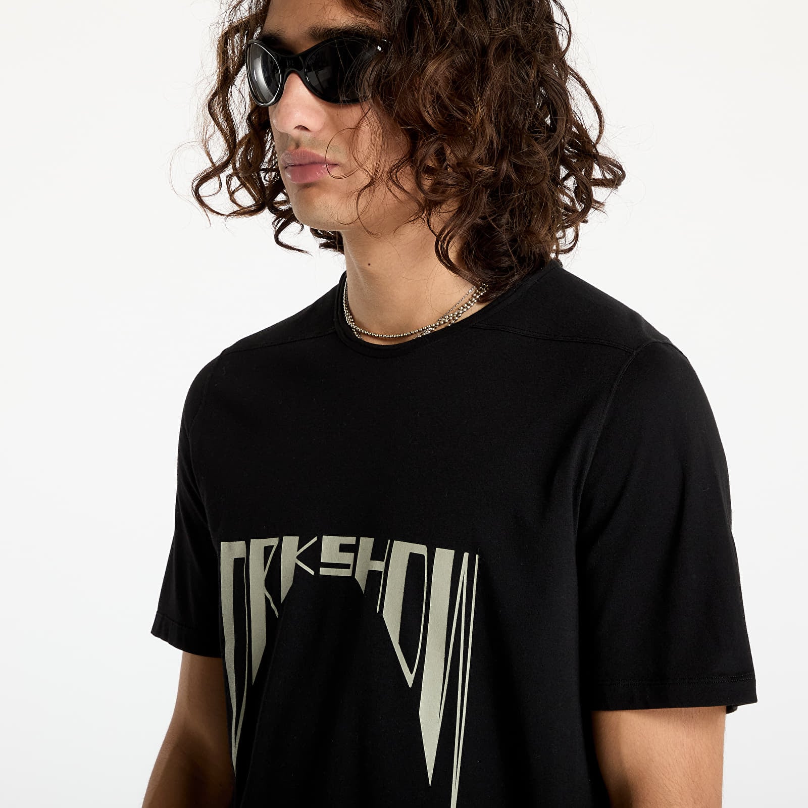 T-shirts Rick Owens DRKSHDW Knit Level T-Shirt Black/ Pearl