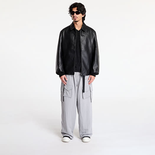 Jackets Y-3 Pleather Bomber Jacket UNISEX Black (JD9795) | Footshop