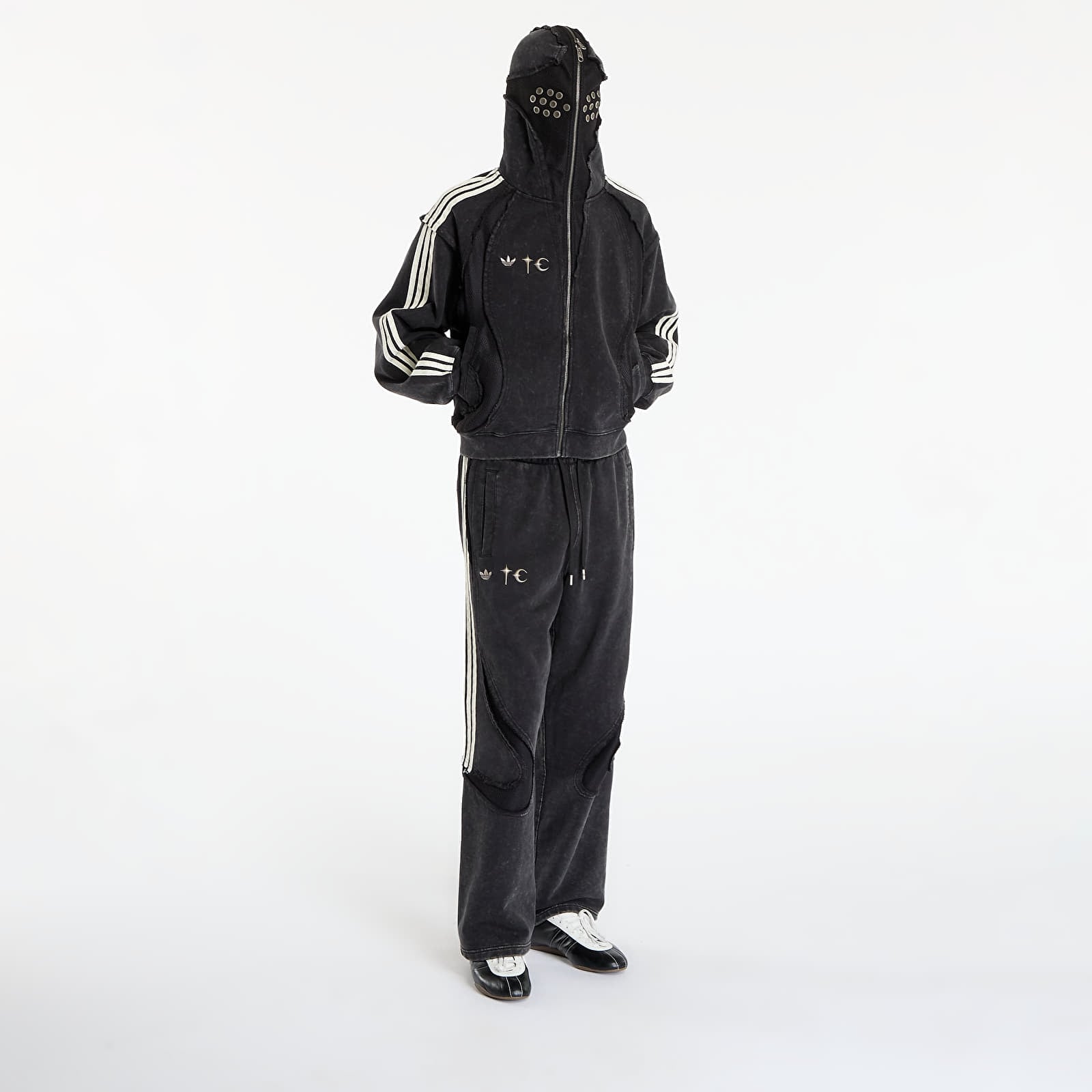 Jackets adidas x Thug Club Teamgeist Hooded Zip Up Black (KC2209