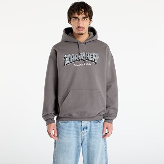 Hoodies and sweatshirts Thrasher Disco by Spanky Hoodie Charcoal
