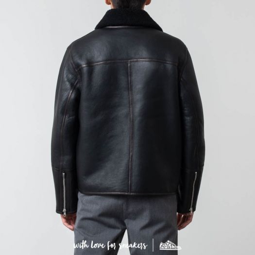 Jackets Our Legacy Flight Shearling Jacket Black (21815FJBS