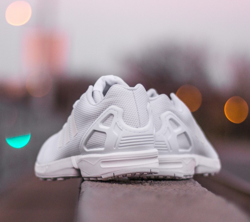 Women's shoes adidas ZX FLUX K Ftw White/ Ftw White/ Ftw White