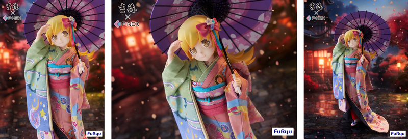 吉徳×F:NEX 忍野忍 -日本人形- 1/4スケールフィギュア』ホビーECサイト