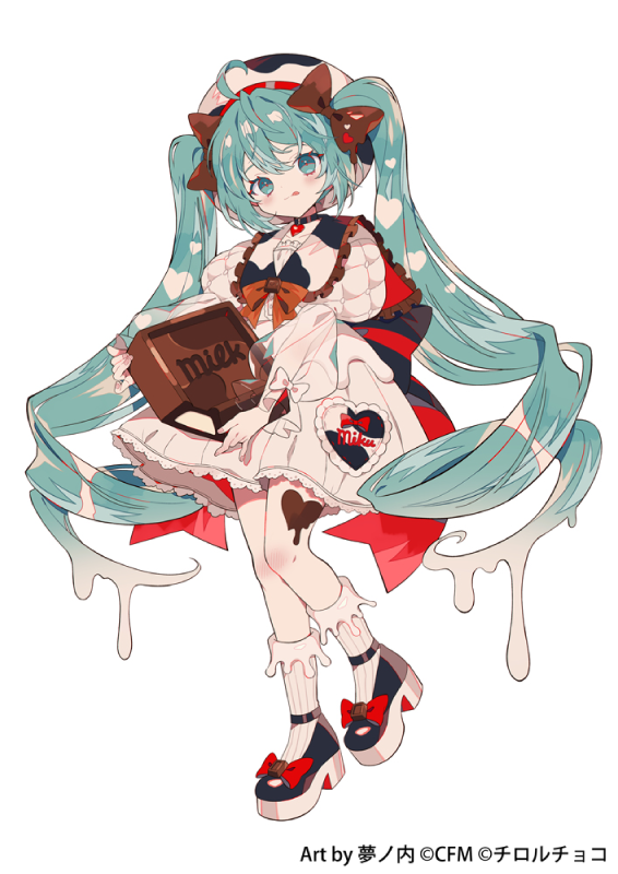 初音ミク×チロルチョコのコラボ「チロルミク」を記念したプライズが