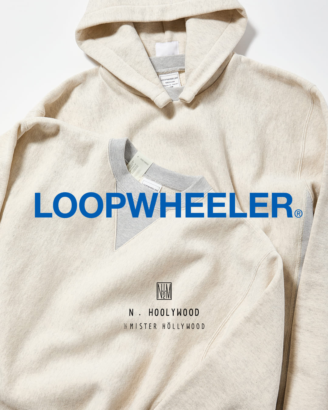 HONEYEE.COM | N.HOOLYWOOD TPES × LOOPWHEELER が今シーズンも新作を発表