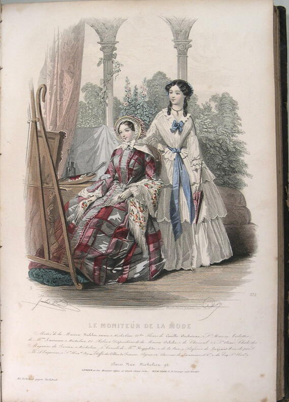 Le moniteur de la mode - Le Moniteur de la Mode 1853 - Livre Rare Book