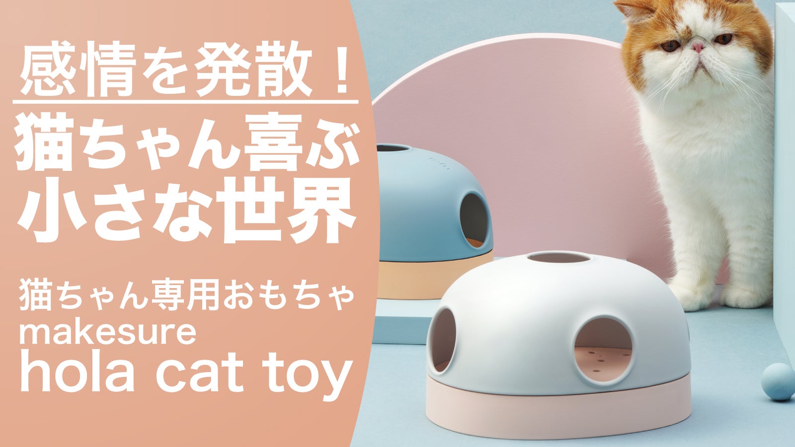 本能を刺激して楽しく遊べる 猫ちゃん専用おもちゃ【 hola cat toy