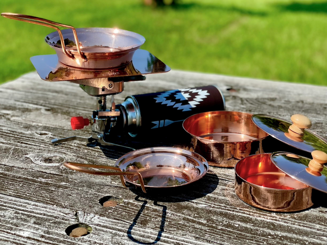 熱伝導率＆蓄熱性抜群】贅沢純銅キッチンギアで、キャンプでも家でも