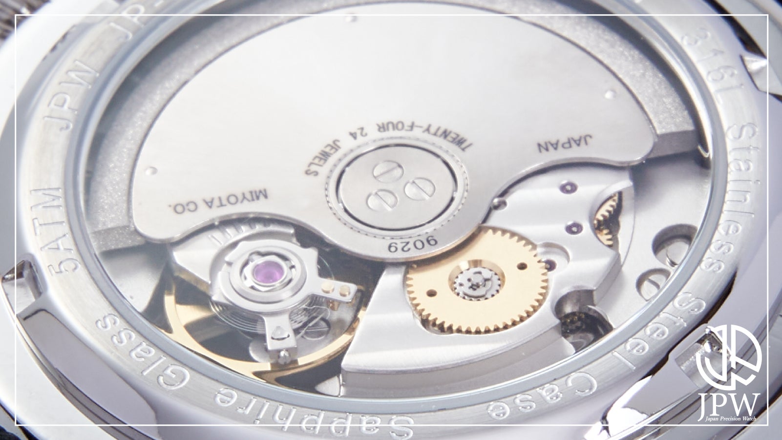 JPW】 JP-001【日本製薄型自動巻き腕時計】 – Makuake STORE