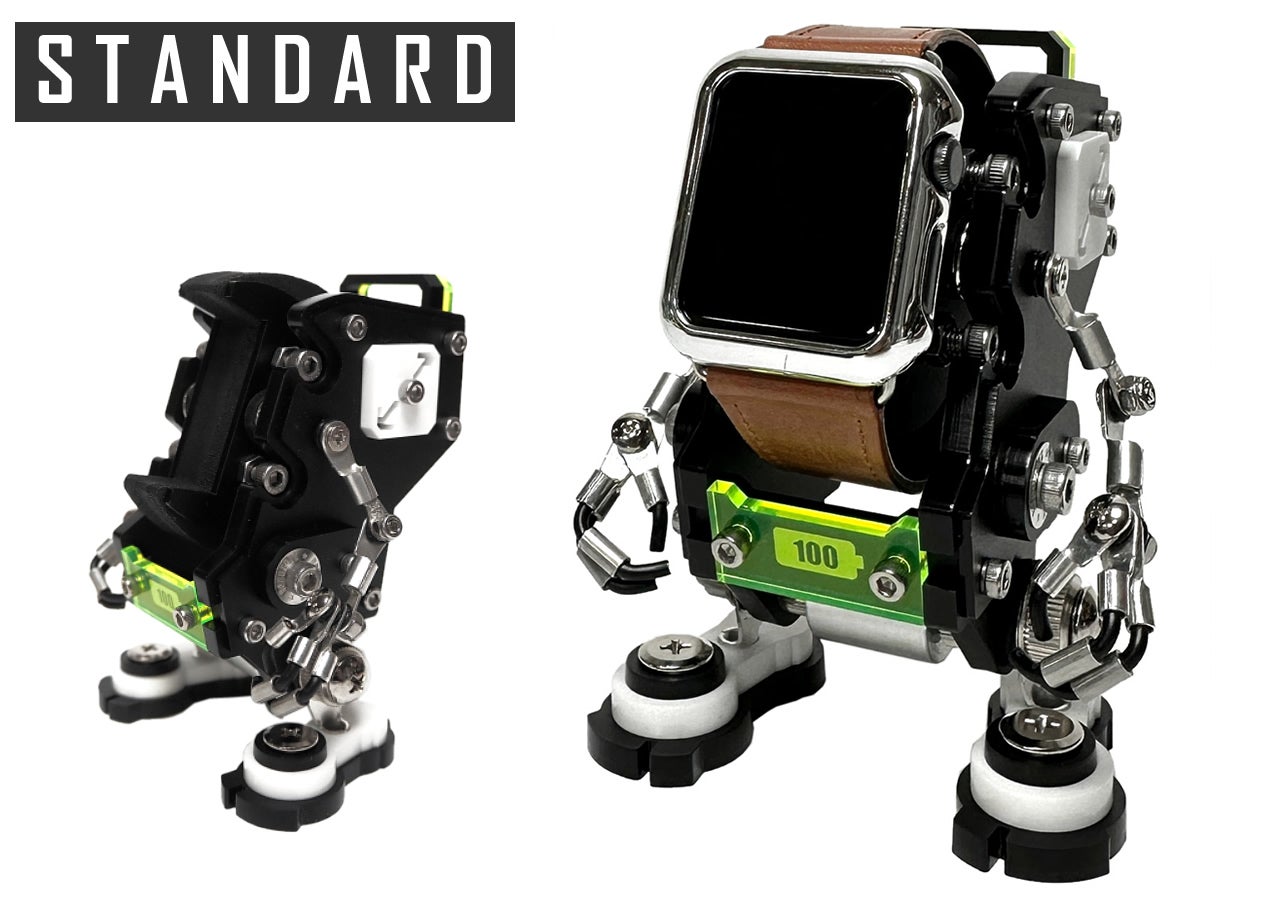 アップルウォッチがロボットに変身！一瞬で心を奪うインテリアウォッチ