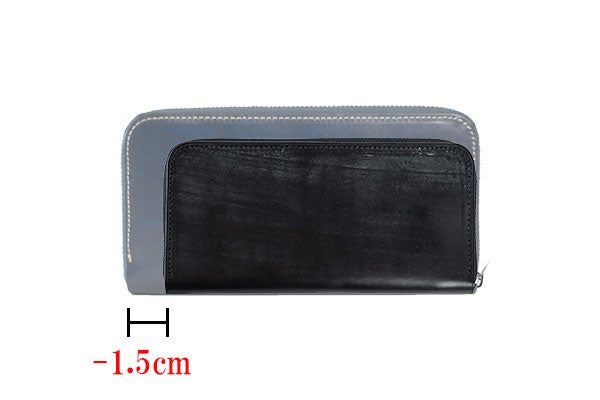 財布職人が最小の限界に挑んだラウンドジップ「メンズのための極小長