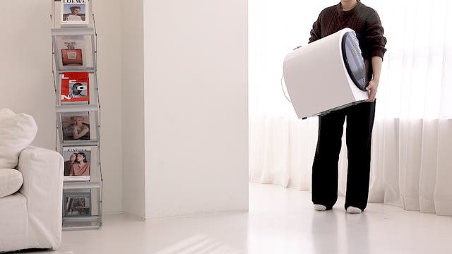 一度に3kgの大容量でらくらく衣類乾燥！次世代小型衣類乾燥機｜Biny