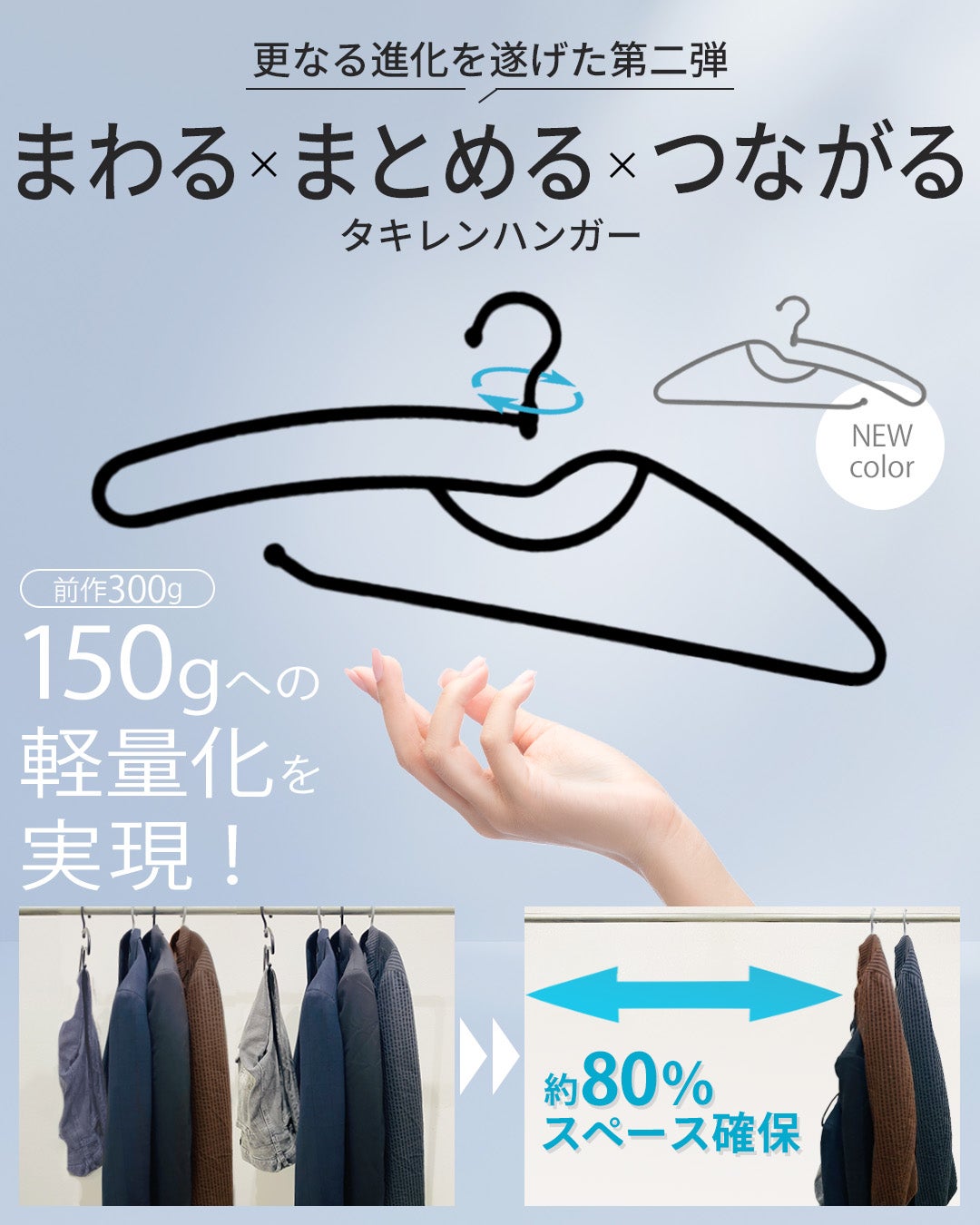 タキレンハンガー 5本セット – Makuake STORE