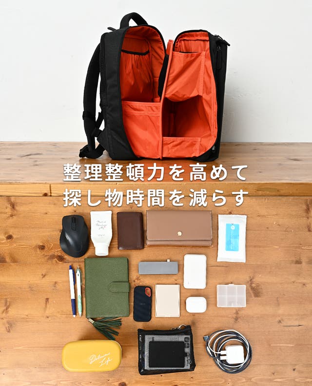 年150時間の探し物時間を減らす。整理整頓力が高まるコンパクト”時短