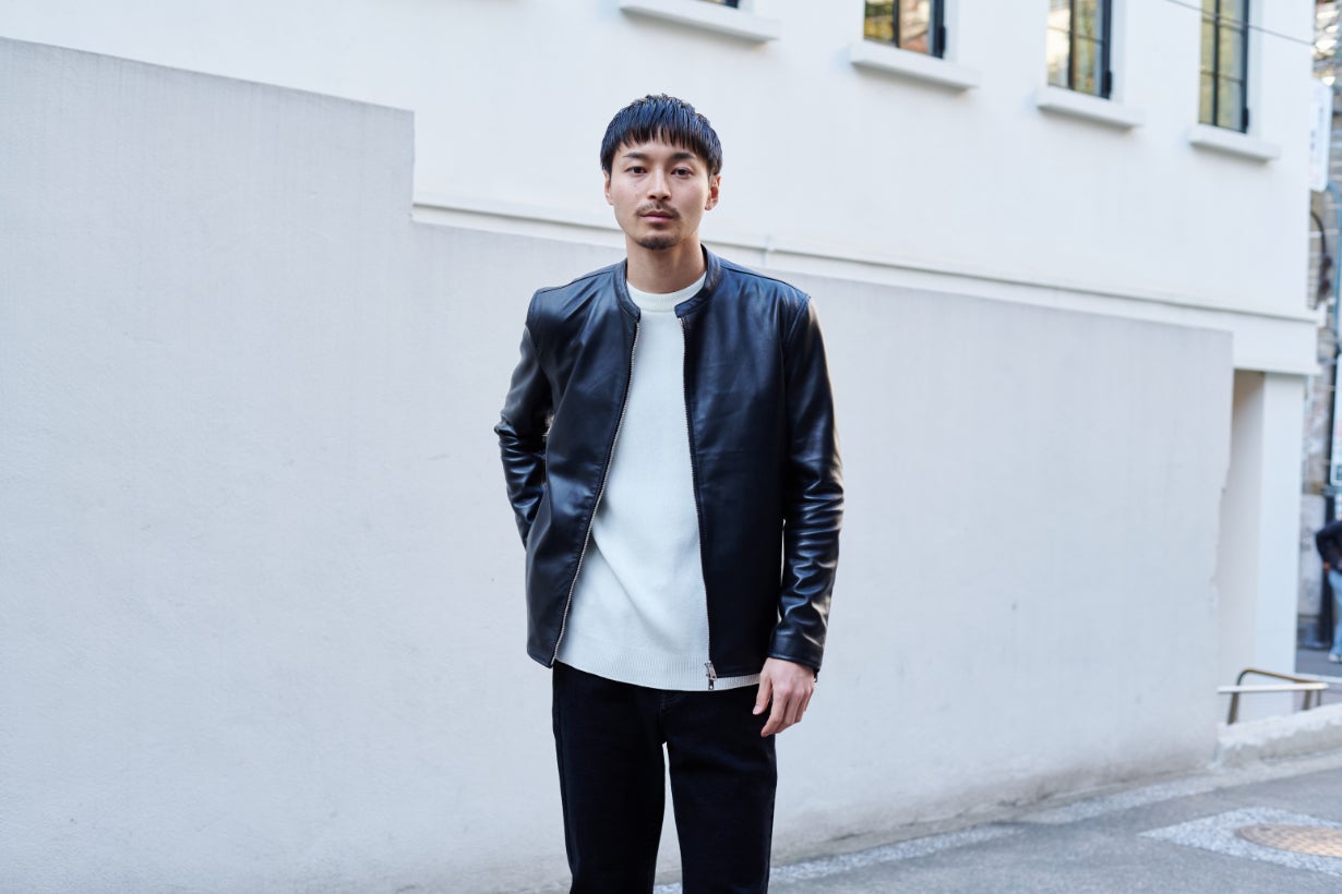 きめ細かいラムレザー×手加工による上品さ】洗練された日本製本革